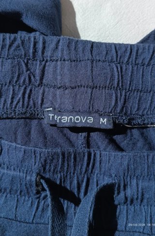 Pantaloncini donna blu tg M