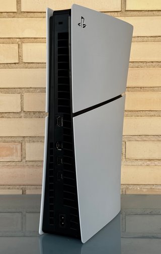 Como Nueva Consola PS5 Slim Sony Blanca y Negra