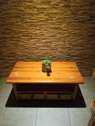Mesa rústica 4 cajones madera