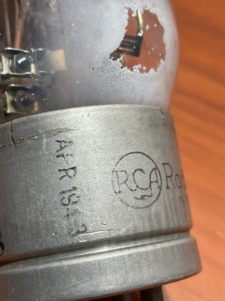Válvula RCA Radiotron Antigua