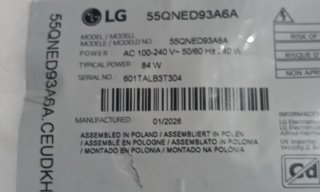 LG 55QNED93A6A MEGMEET MP250M-L REV.1.0  ESTRENAR