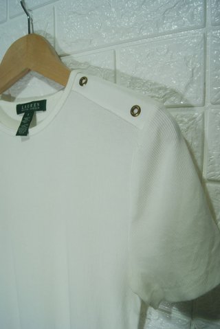 T-shirt Ralph Lauren bianca donna S