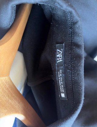 Blazer Zara Negro Talla M