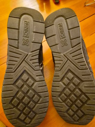 Zapatillas Munich azules y Grises