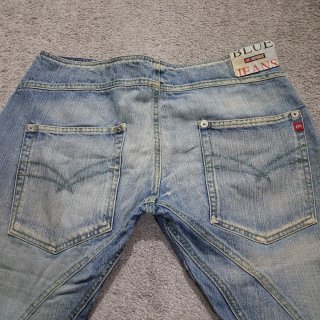 Vaqueros uomo vintage Baggy y2k Made in Italy