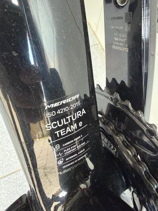 Bicicleta Merida Scultura Team E