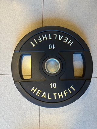 Disco de peso Healthfit 10kg 3€/kg