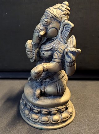 Figura Antigua Ganesha Bronce