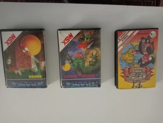 Lote 3 Juegos MSX XSW: Cocos, Dragon, America