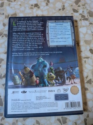 Monstruos S.A. DVD Español