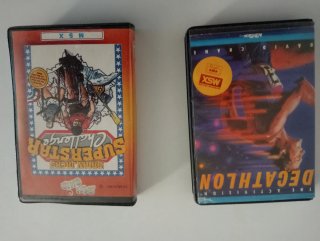 Juegos MSX: Decathlon y Superstar Challenge