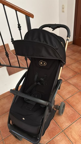 Carro de bebé negro