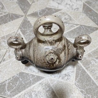 Botijo de tres pitos artesanal