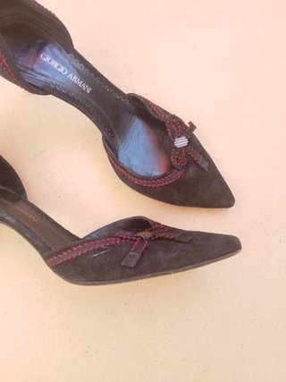 Décolleté Giorgio Armani Pelle Camoscio Donna 35,5