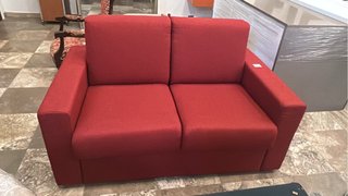 Divano letto 2 posti Hoplà rosso