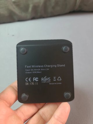 Cargador Inalámbrico Rápido Móvil