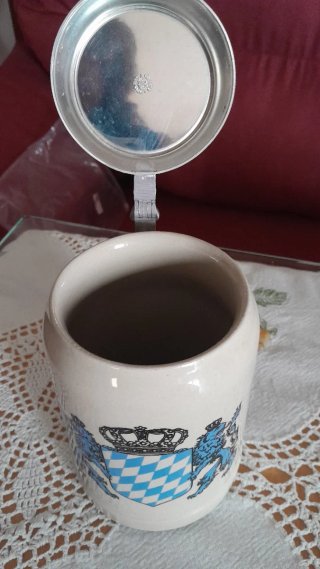 Jarra Cerveza W.Germany Escudo Bávaro