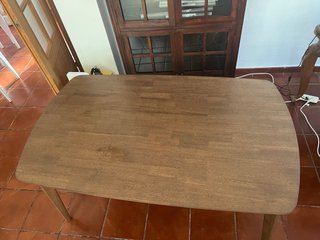Mesa comedor Elba Sklum madera oscura