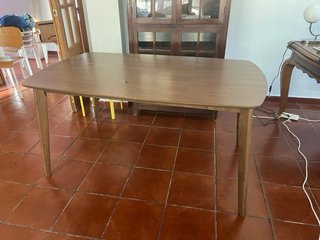 Mesa comedor Elba Sklum madera oscura