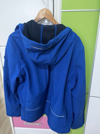 Abrigo azul con capucha para hombre Michael Kors