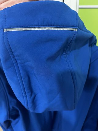 Abrigo azul con capucha para hombre Michael Kors