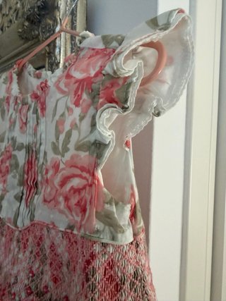 Vestido Tizzas nido de abeja T.4