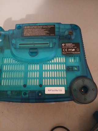 Consola Nintendo 64 Transparente Verde