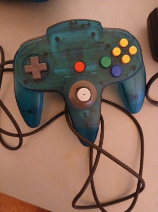 Consola Nintendo 64 Transparente Verde