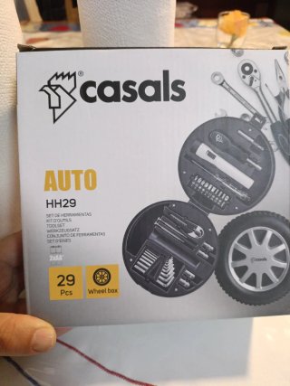 Caja Herramientas Casals Auto HH29