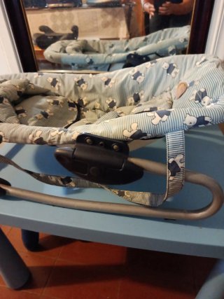 Hamaca para bebé con estampado de ositos