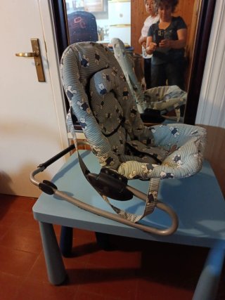 Hamaca para bebé con estampado de ositos