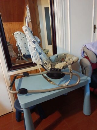 Hamaca para bebé con estampado de ositos