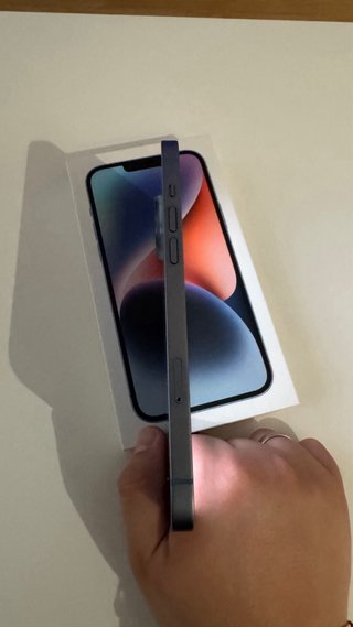 iPhone 14 Plus 128GB Azul Impecable + funda apple