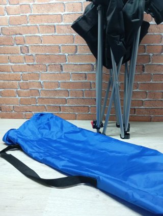 Silla Plegable Camping Relaxdays Azul