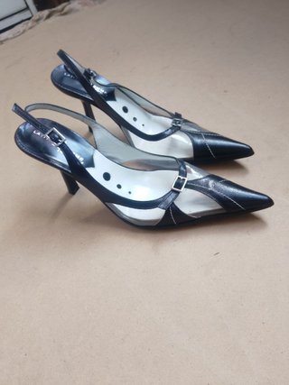 Sandali slingback La Femme pelle punta tacco 36