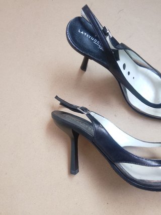 Sandali slingback La Femme pelle punta tacco 36