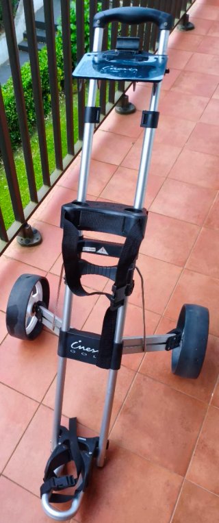 Carrello da golf Inesis a 2 ruote