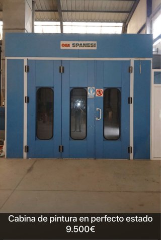 Cabina de pintura SPANESI