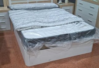 Cama Canapé y Colchón Matrimonio