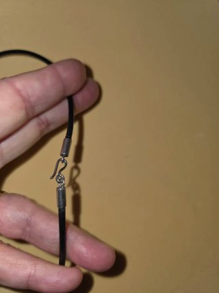 Colgante Flor Alpaca con Ámbar