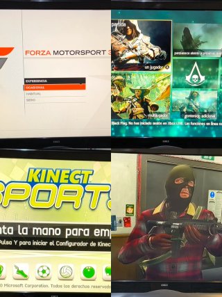 🇪🇦 Xbox 360 Slim 250GB + Mando + 8 Juegazos