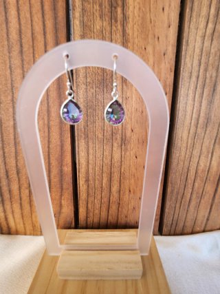 Pendientes de Plata y piedra Topacio