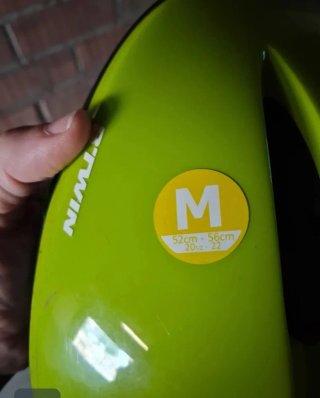 Casco de bici infantil verde