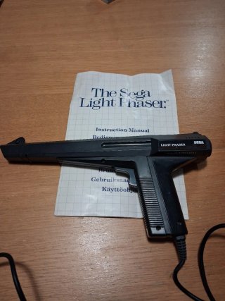 Pistola Sega Light Phaser + Rescue Mission