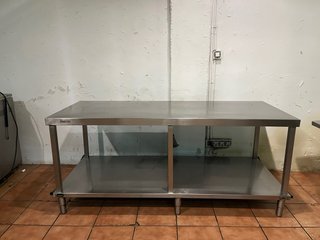 Mesa de trabajo acero inoxidable