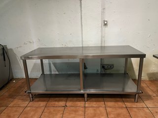 Mesa de trabajo acero inoxidable