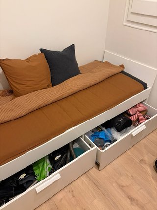 Cama individual Brimnes Ikea