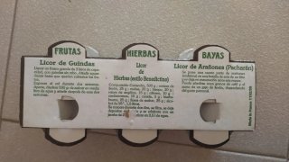 6 Vasos chupitos Vintage