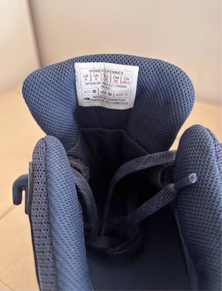 Botas The North Face azules y grises
