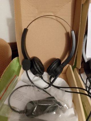 Cuffie con microfono per call center